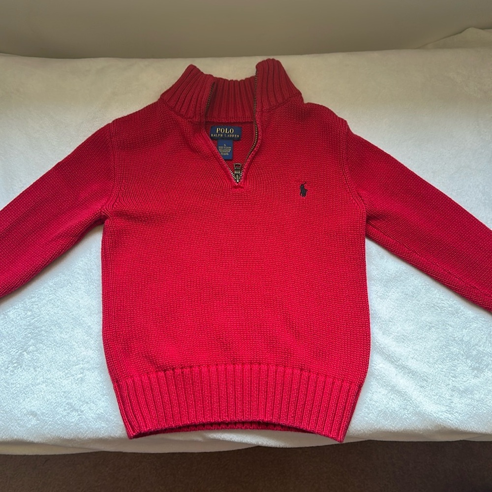 Ralph Lauren Quarter Zip Sweater